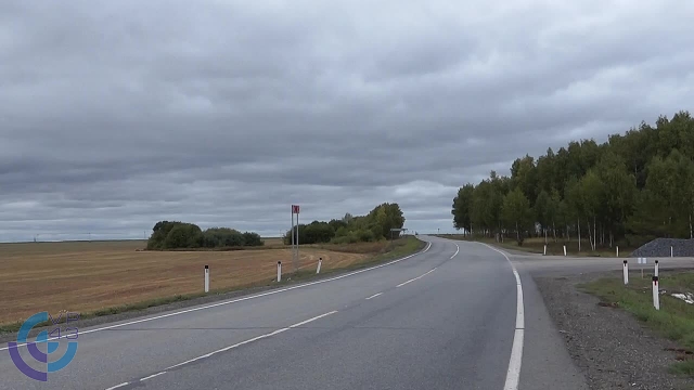 Фото Видео: Ремонт участка дороги до села Новый Бурец Вятские Поляны