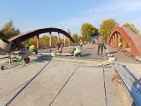 Реконструкция моста через реку Ошторма по ул. Тойменка продолжается Вятские Поляны