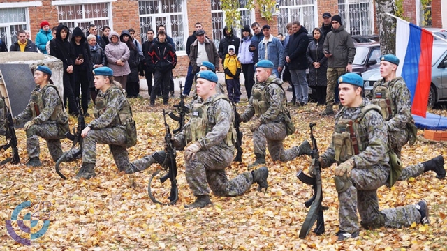 Фото Выступление воспитанников «Центра специальной подготовки имени В.Г. Асапова» в техникуме Вятские Поляны