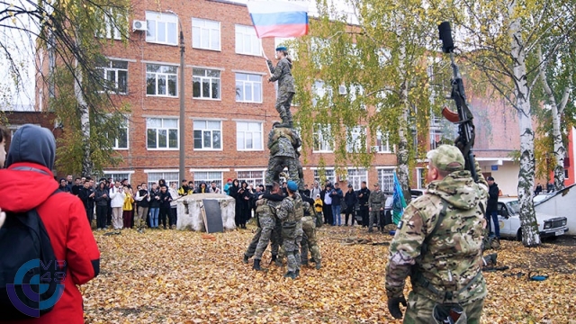 Фото Выступление воспитанников «Центра специальной подготовки имени В.Г. Асапова» в техникуме Вятские Поляны